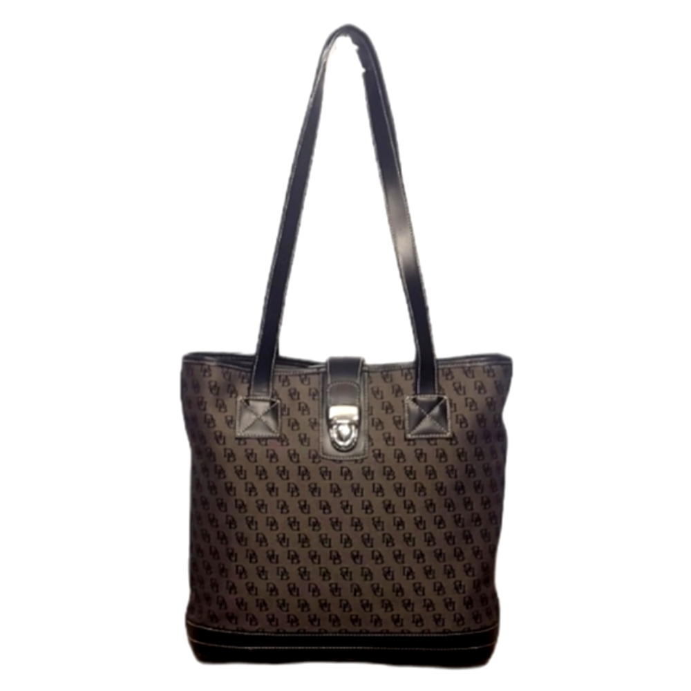 Dooney & Bourke Leather and Jacquard Like